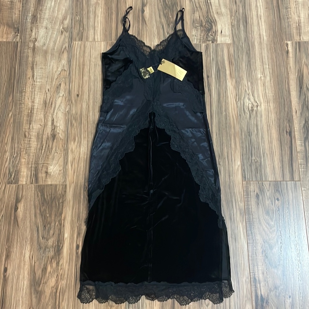 Velvet&Satin lingerie dress H&M evening collection